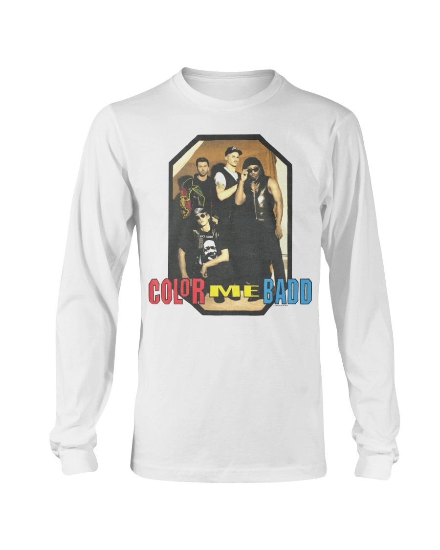 Color Me Badd Vintage Long Sleeve T Shirt 210914