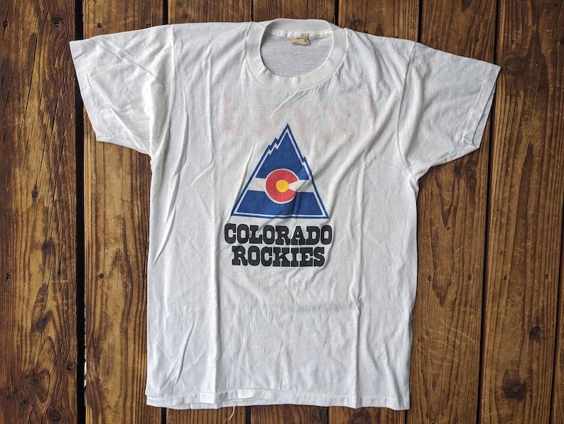 Colorado Rockies Coors Sponsor Single Stitch Tee