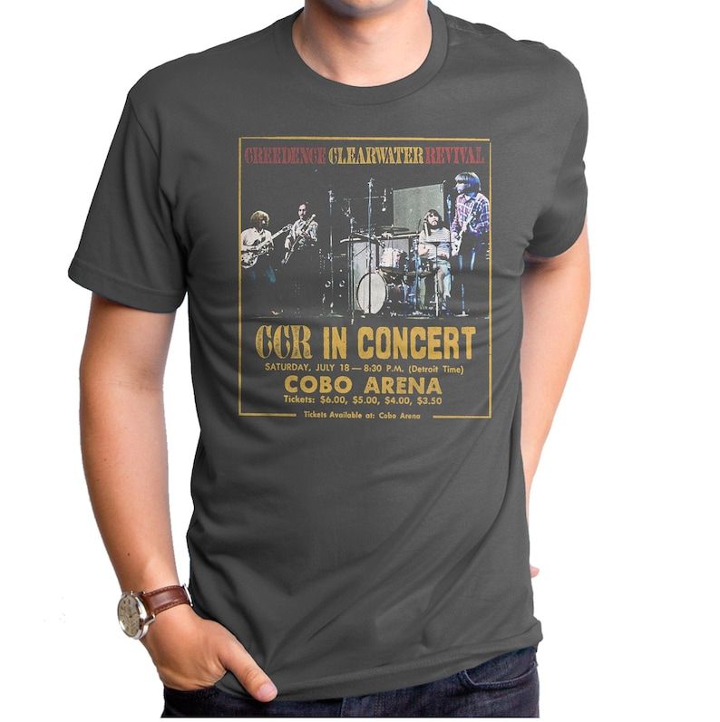 Creedence Ccr Concert Mens T Shirt