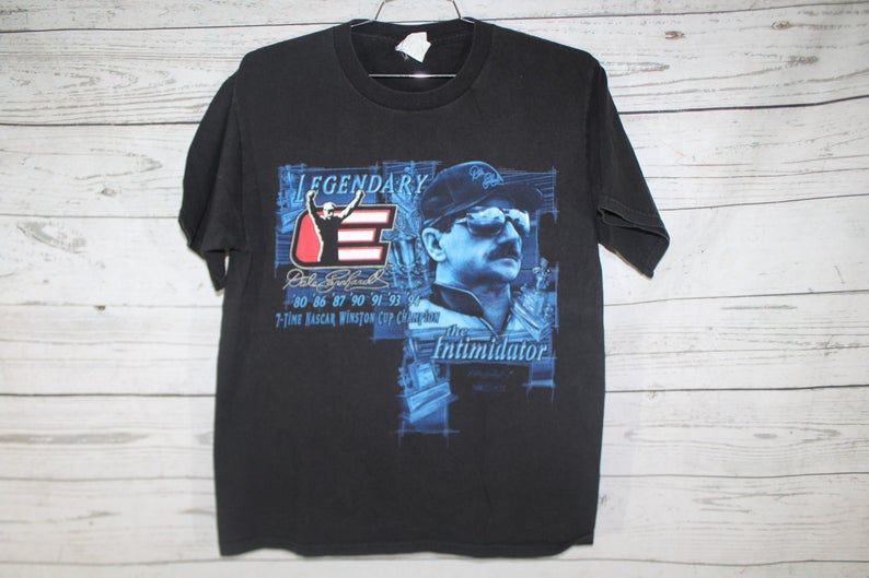 Dale Earnhardt Legendary The Intimidator 7 Time Champion Vintage Shirt