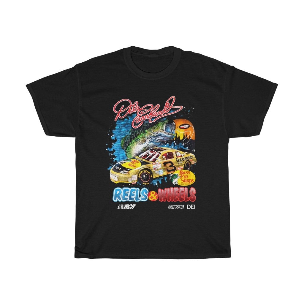 Dale Earnhardt Rebels Wheels Bass Pro Shop Tee 211216