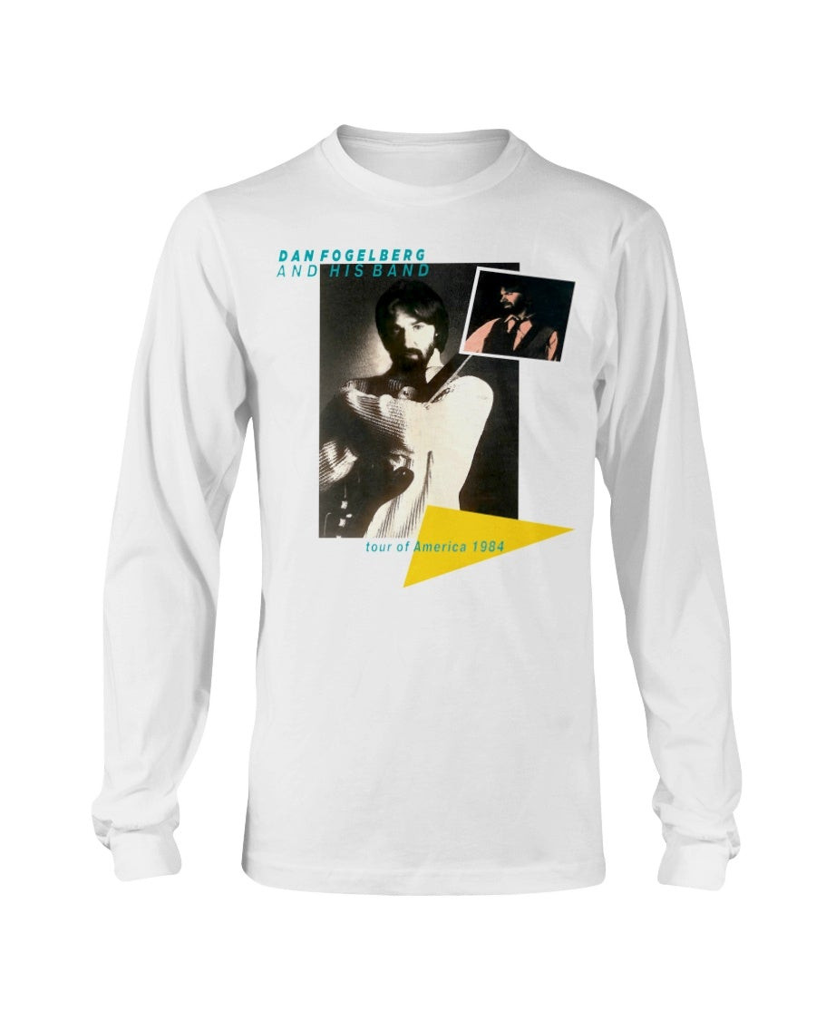 Dan Fogelberg Mint Tour Of America 1984 Long Sleeve T Shirt 211227