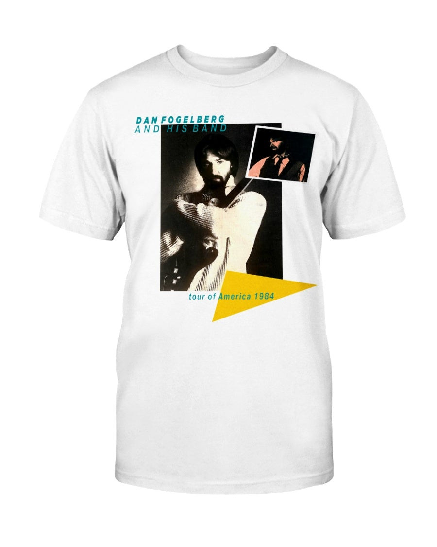 Dan Fogelberg Mint Tour Of America 1984 T Shirt 211227