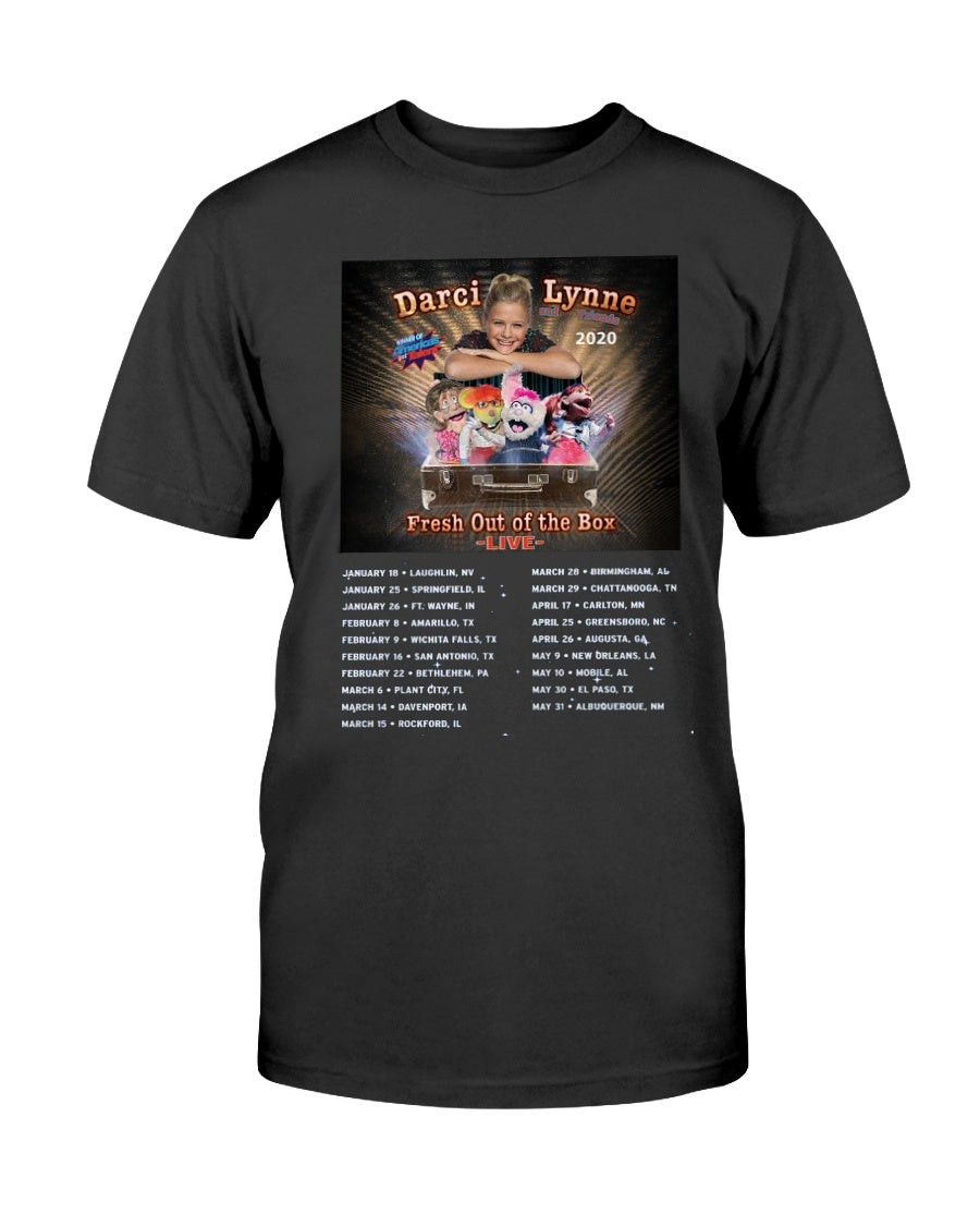 Darci Lynne Fresh Out Of The Box Tour 2020 T Shirt 211227