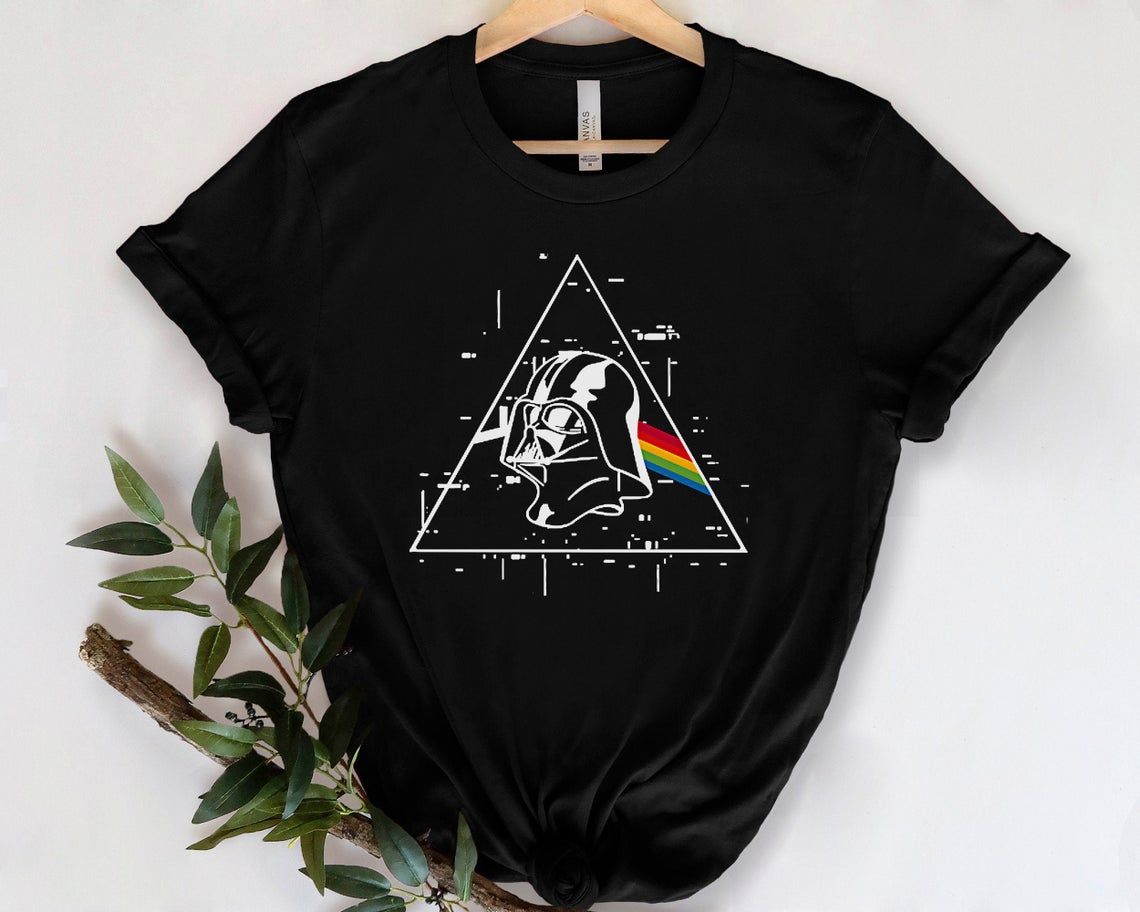 Darth Side Of Pink Floyd Shirt Star Wars Lover Shirt Darth Vader Lover Shirt Pink Floyd Shirt