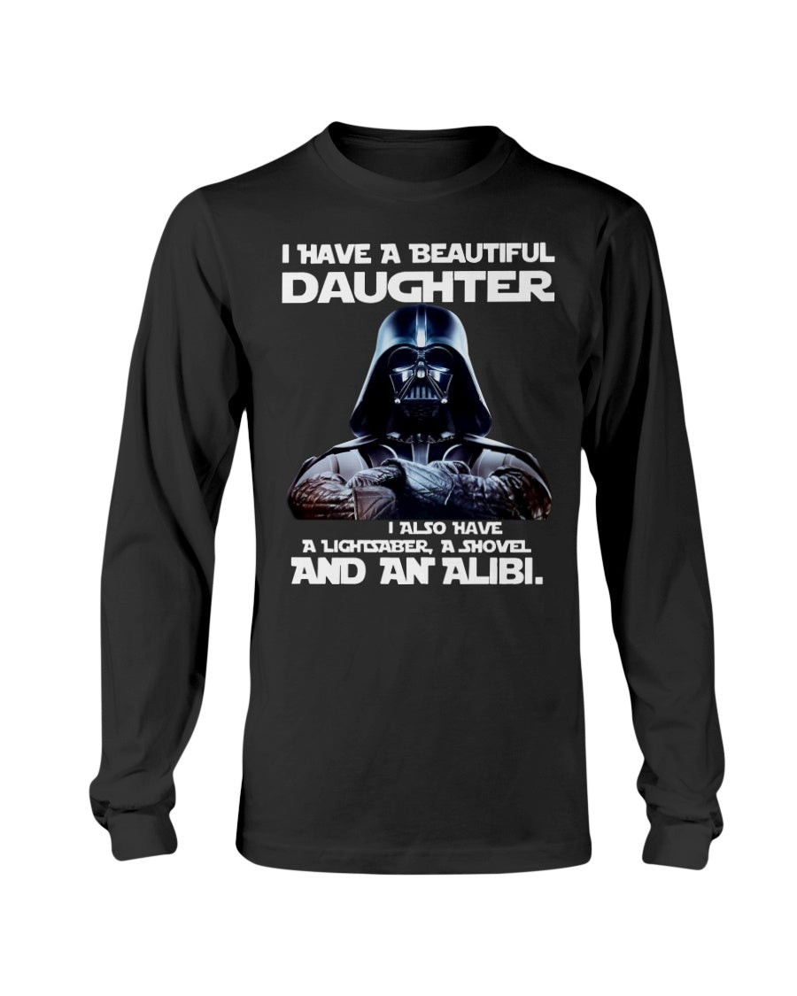 Darth Vader Daughter Long Sleeve T Shirt 211216