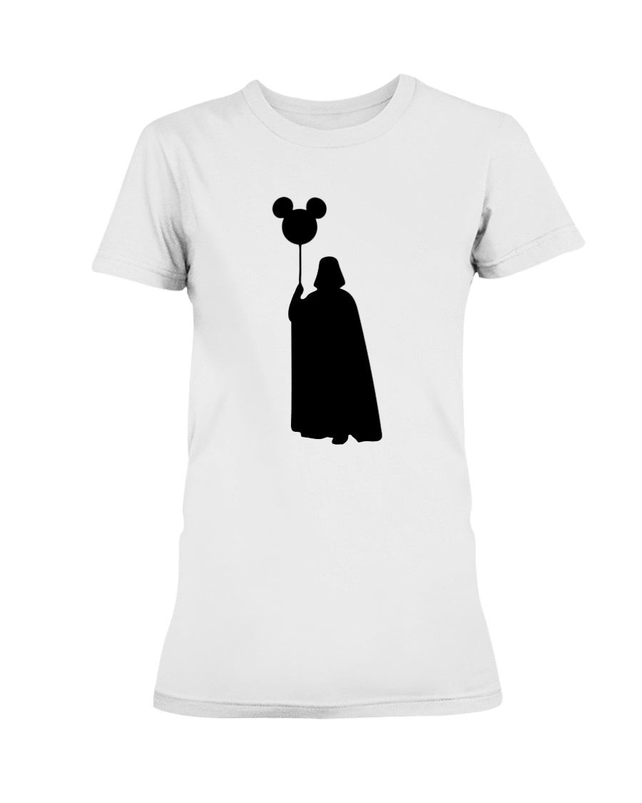Darth Vader Mickey Balloon Disney Family Group Shirts Cute Funny Mickey Princess Park Ladies T Shirt 211109