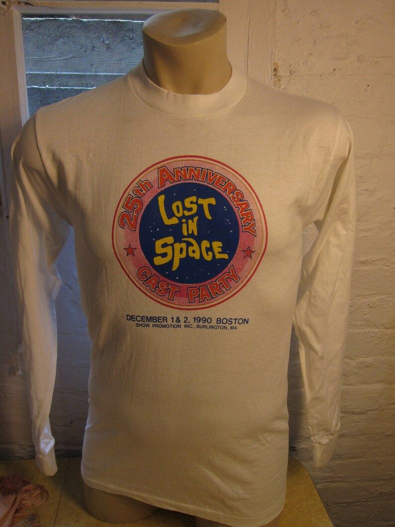 Dated 1990 Lost In Space Cast Party Shirt Deadstock Unworn