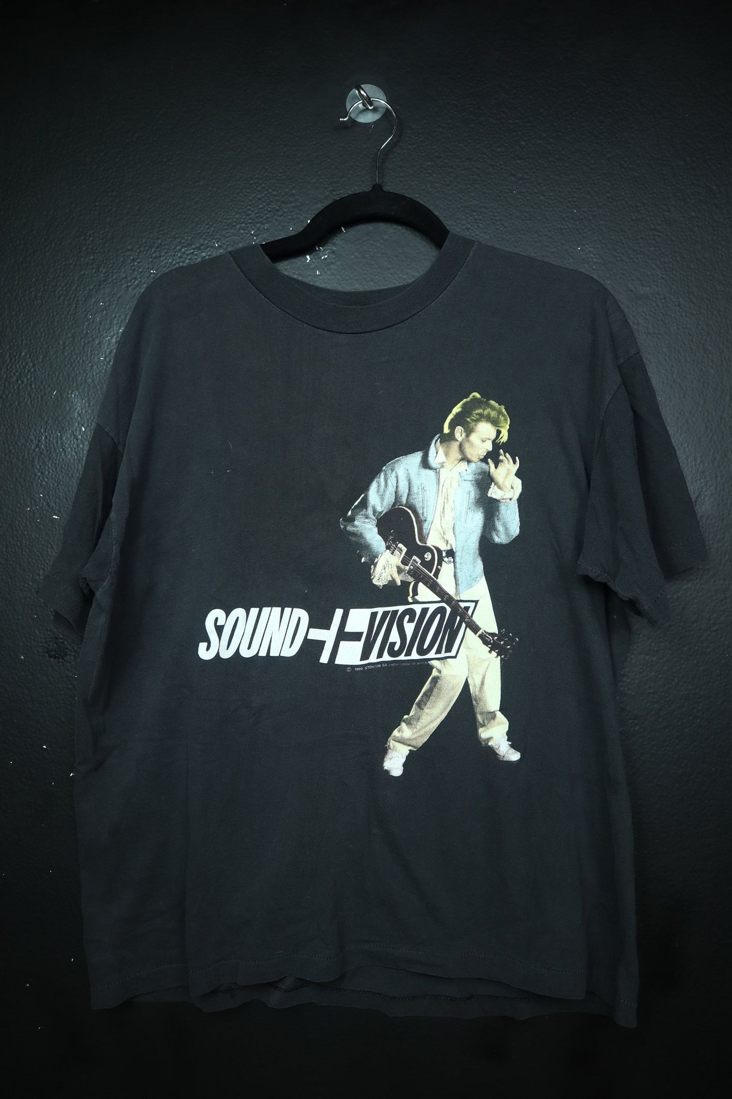 David Bowie Sound+Vision The World Tour 1990 Vintage Tshirt