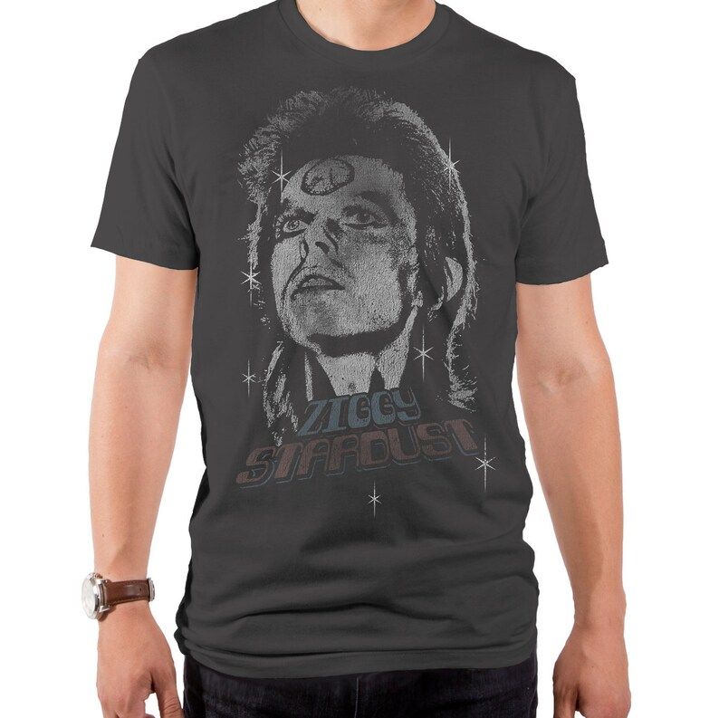 David Bowie Ziggy Vintage Mens T Shirt