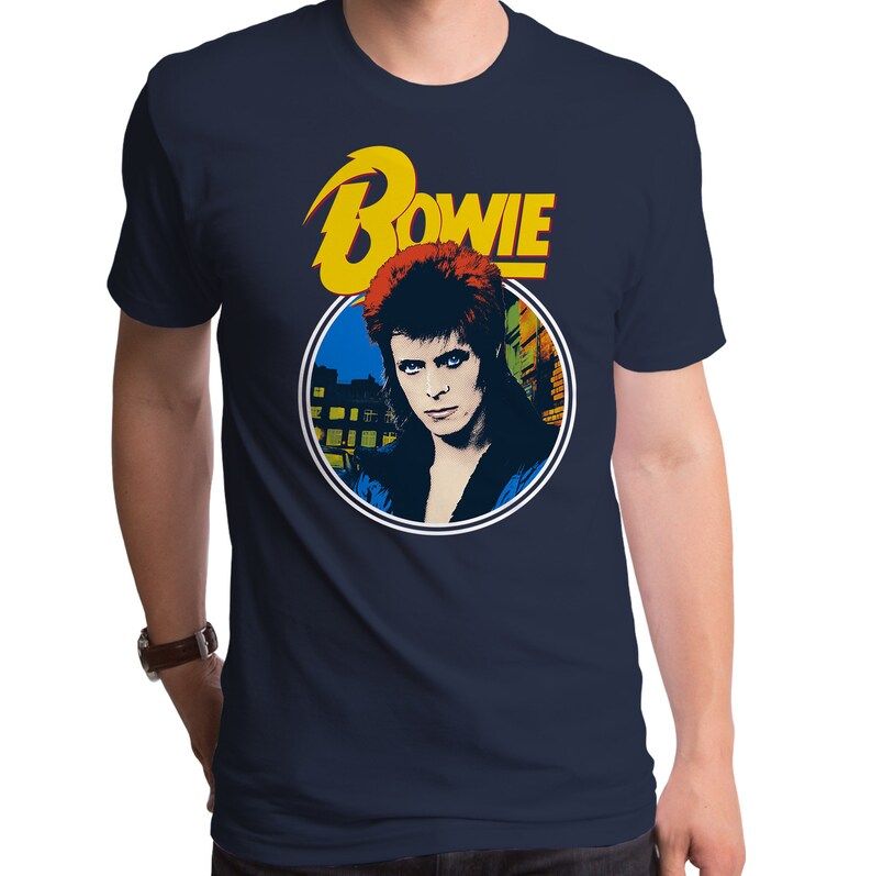 David Bowie Zyggy Stardust Prime Mens T Shirt