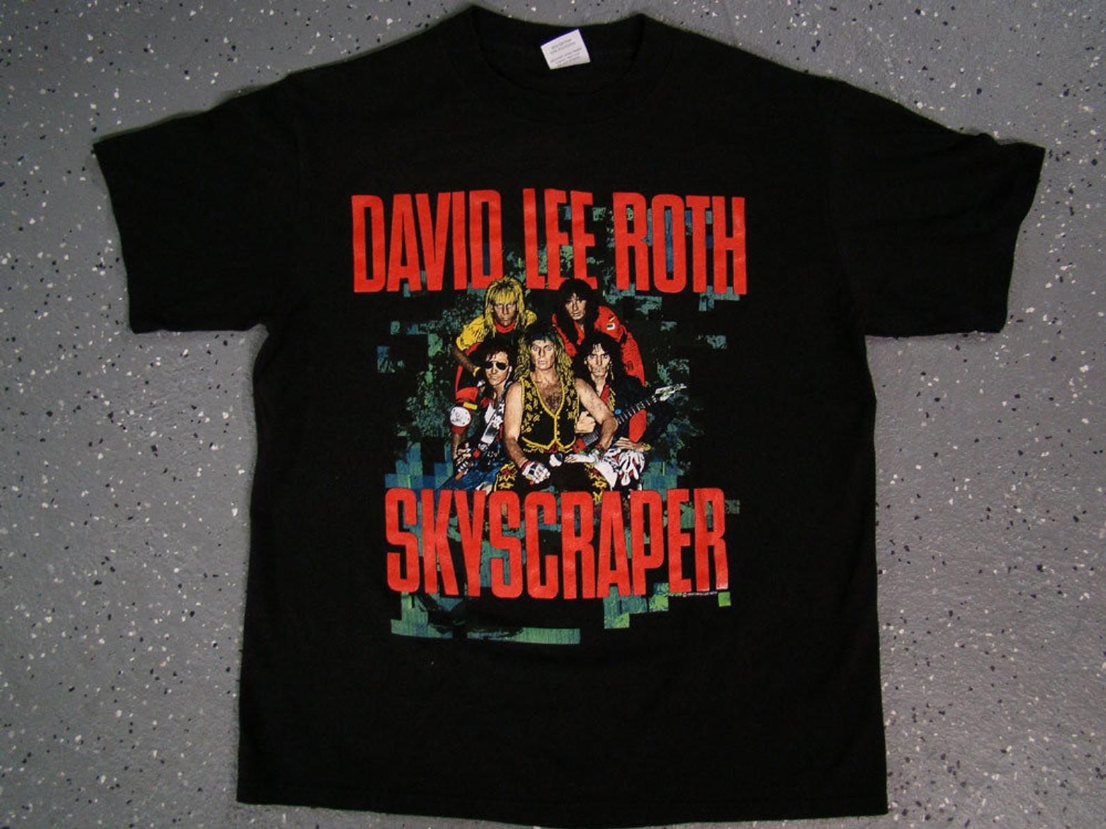 David Lee Roth Skyscraper Tour T Shirt 1988 - Please Read Description!