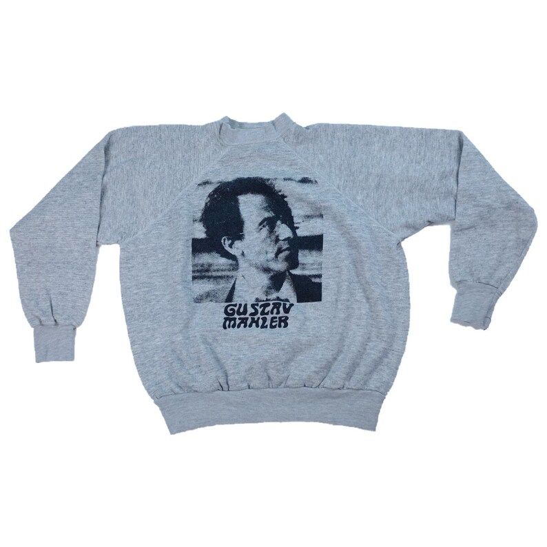 Deadstock 80S Gustav Mahler Music Sweatshirt Mens Small