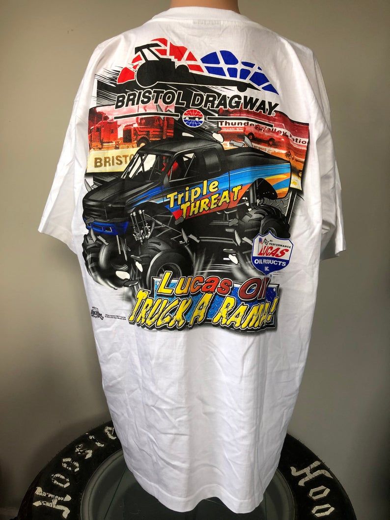 Deadstock Bristol Dragway Triple Threat Truck-O-Rama Shirt