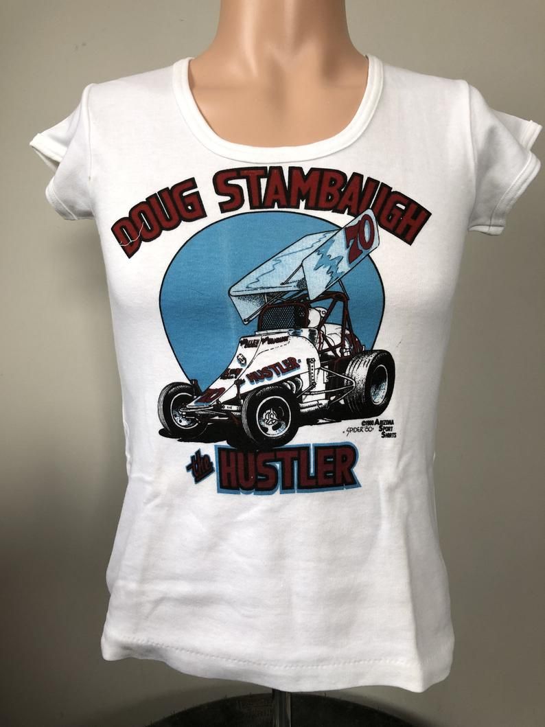 Deadstock Doug Stambaugh Hustler Sprint Car Womens Shirt
