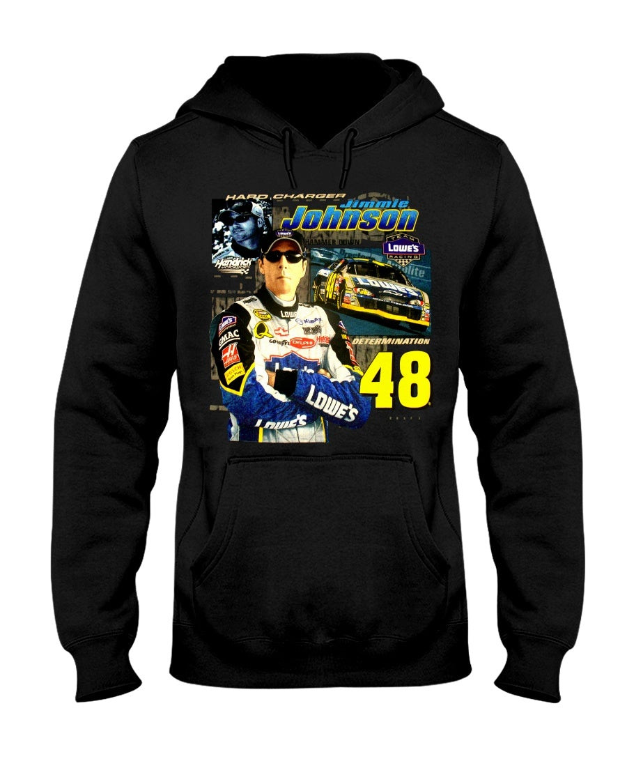 Deadstock Jimmie Johnson Lowes Chevy Hard Charger Hoodie 211207