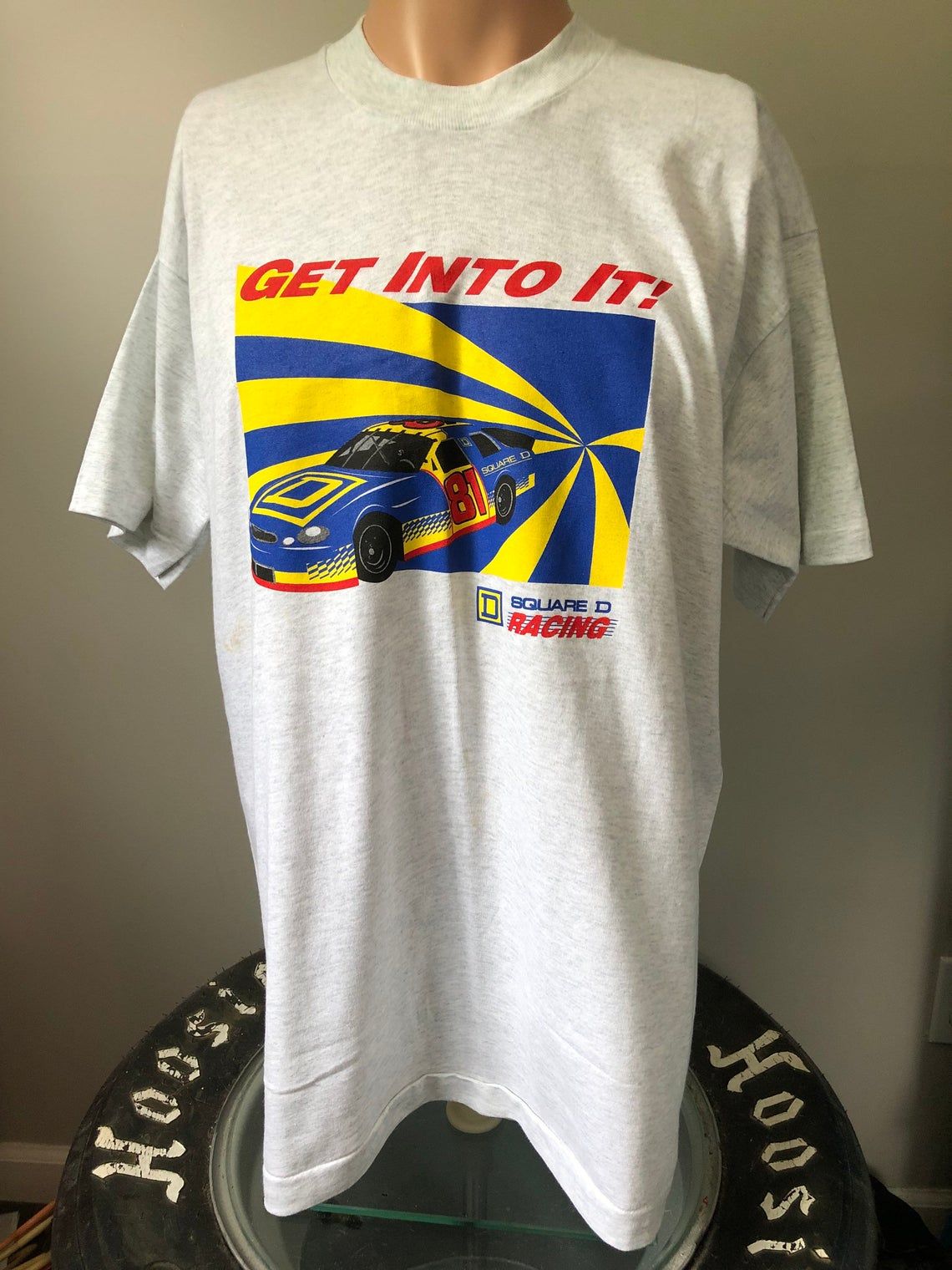 Deadstock Kenny Wallace Square D Racing Shirt