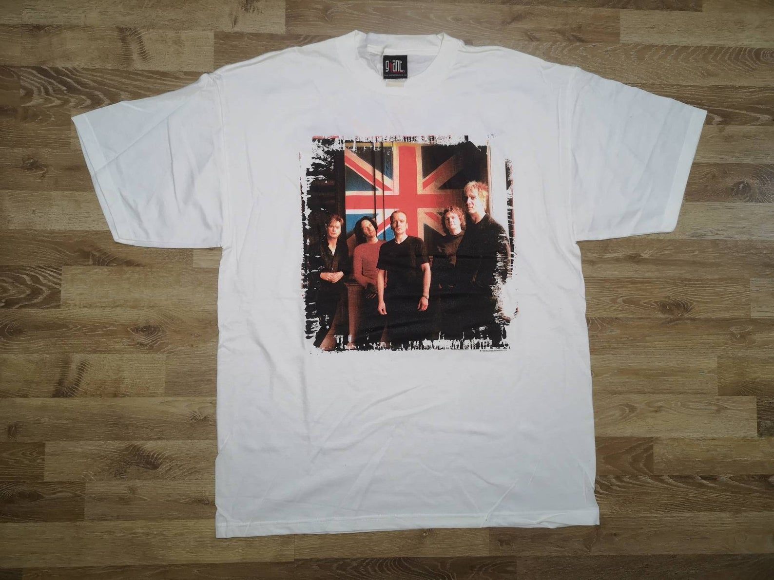 Deadstock New Old Stock Nos Unworn True Vintage Og 90'S English Rock Band Def Leppard Euphoria 1999 Tour Promo T Shirt