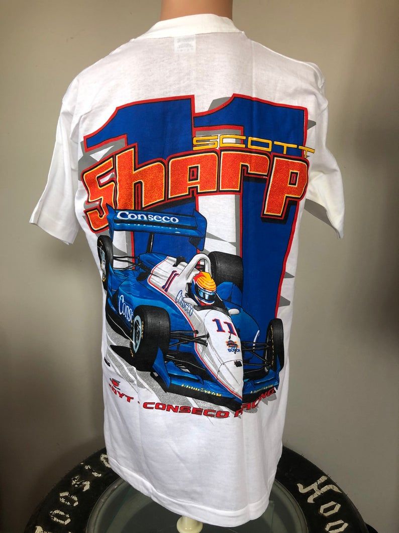 Deadstock Scott Sharp Conseco Racing Shirt