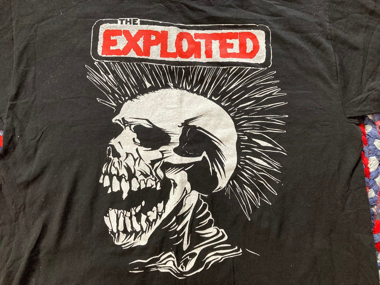 Deadstock True 90S Vintage The Exploited Shirt - Sz - Punk Rancid Casualties Crass