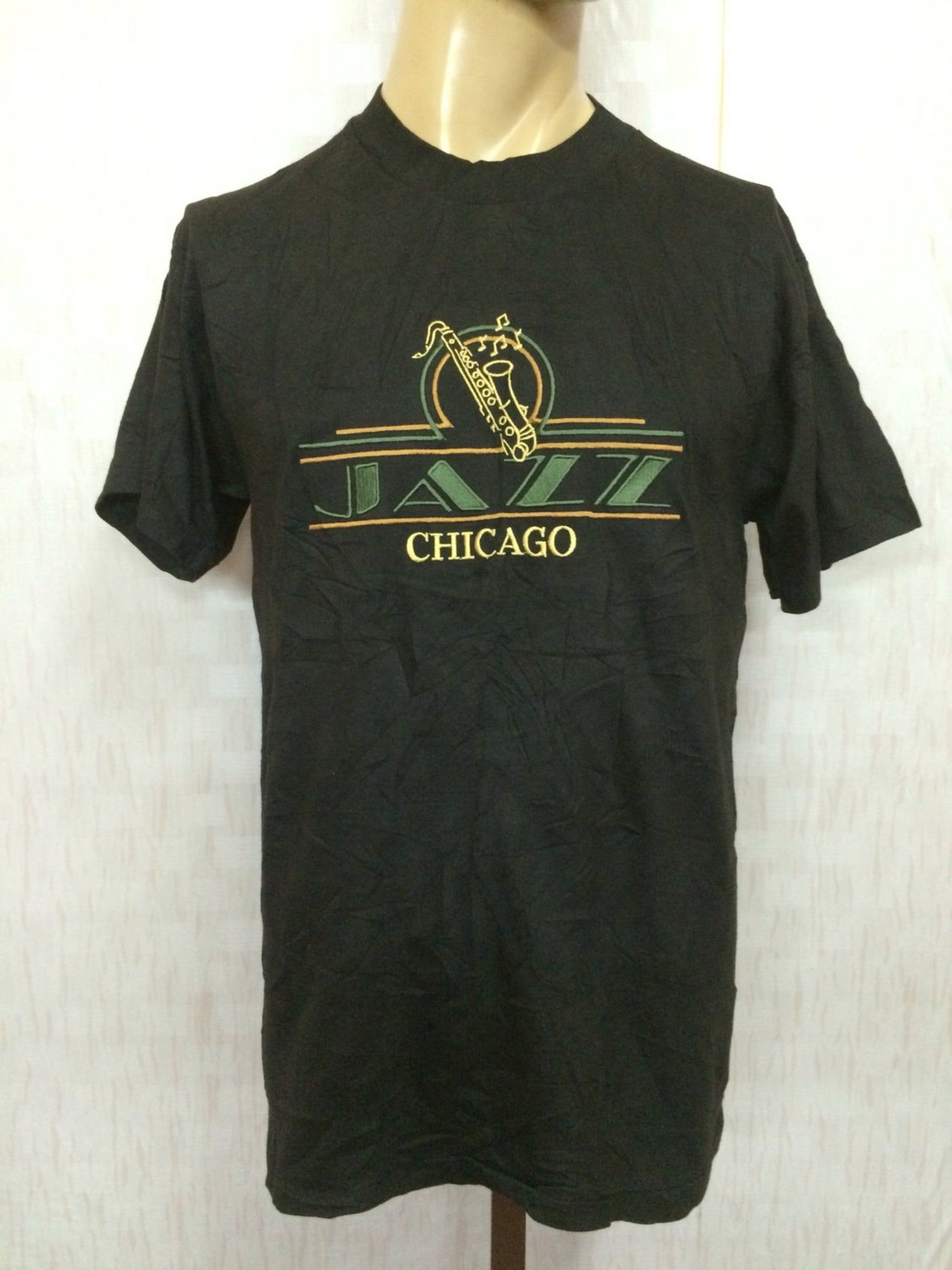 Deadstock Unworn 90S Chicago Jazz Tshirt