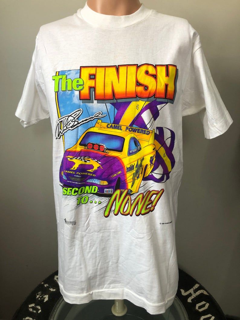 Deadstock Whit Bazemore Camel Smokin? Joes Funny Car Shirt