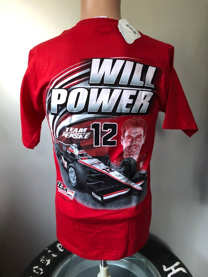 Deadstock Will Power Penske Honda Shirt