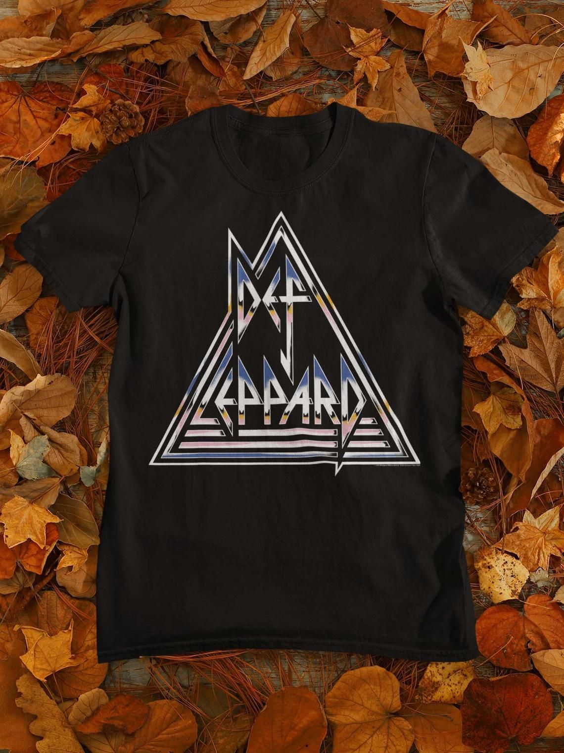 Def Leppard Pastel Logo shirt