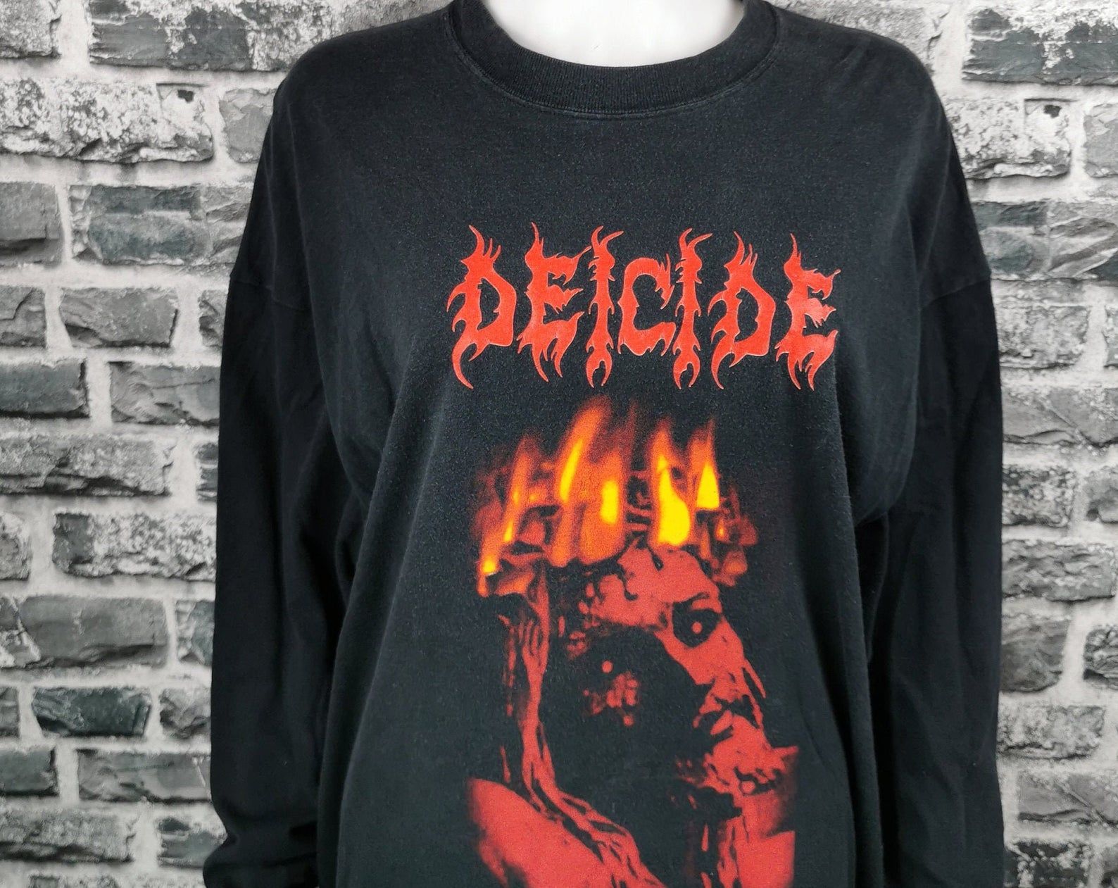 Deicide 2000 Vintage Longsleeve Shirt Insineratehymn / Death Metal / Black Metal