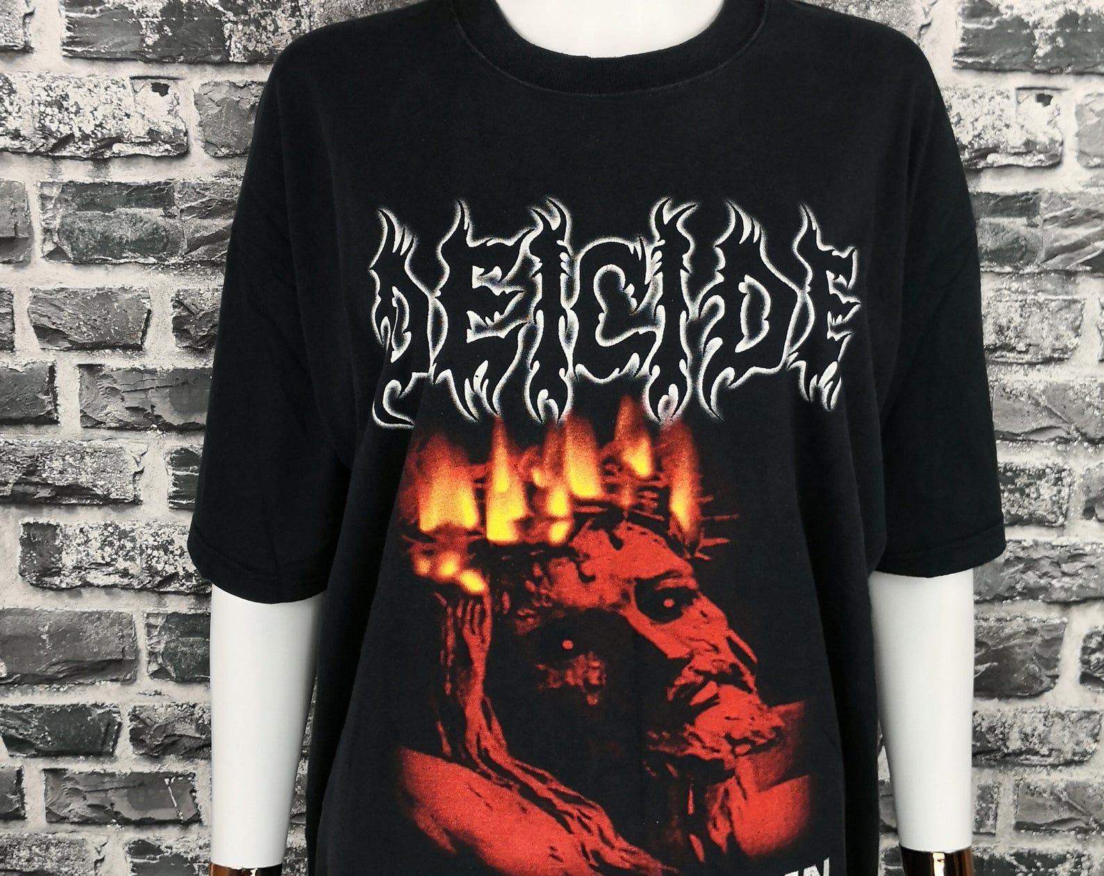 Deicide 2000 Vintage T-Shirt Insineratehymn Rare Tee / Death Metal / Black Metal