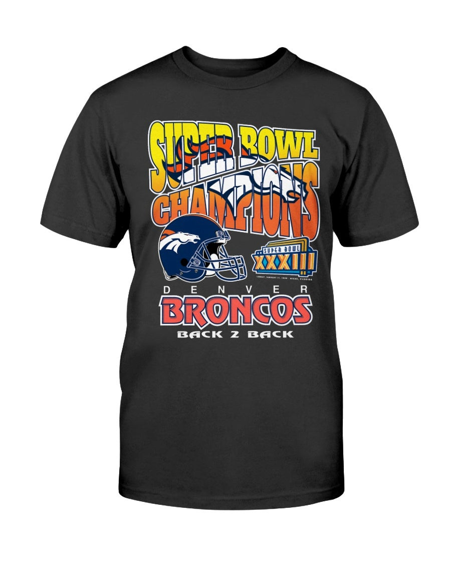 Denver Broncos 1999 Nfl Football Champions T Shirt 211221