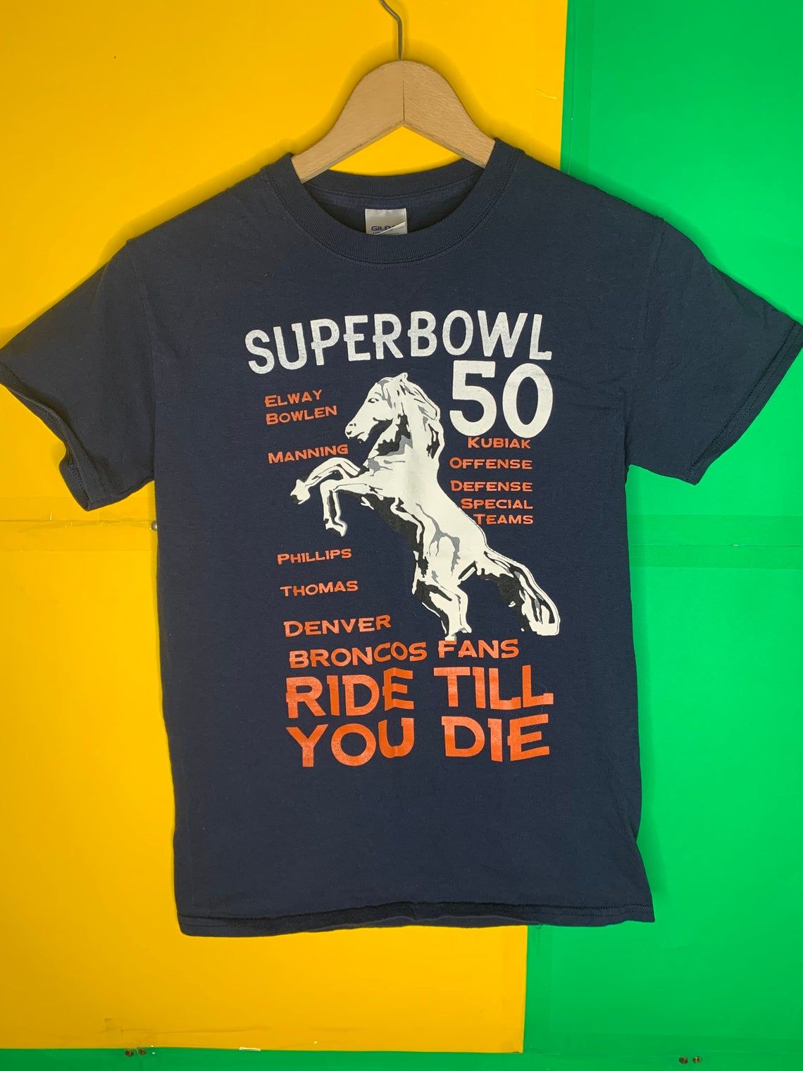 Denver Broncos Super bowl 50 Champions NFL Football Shirt