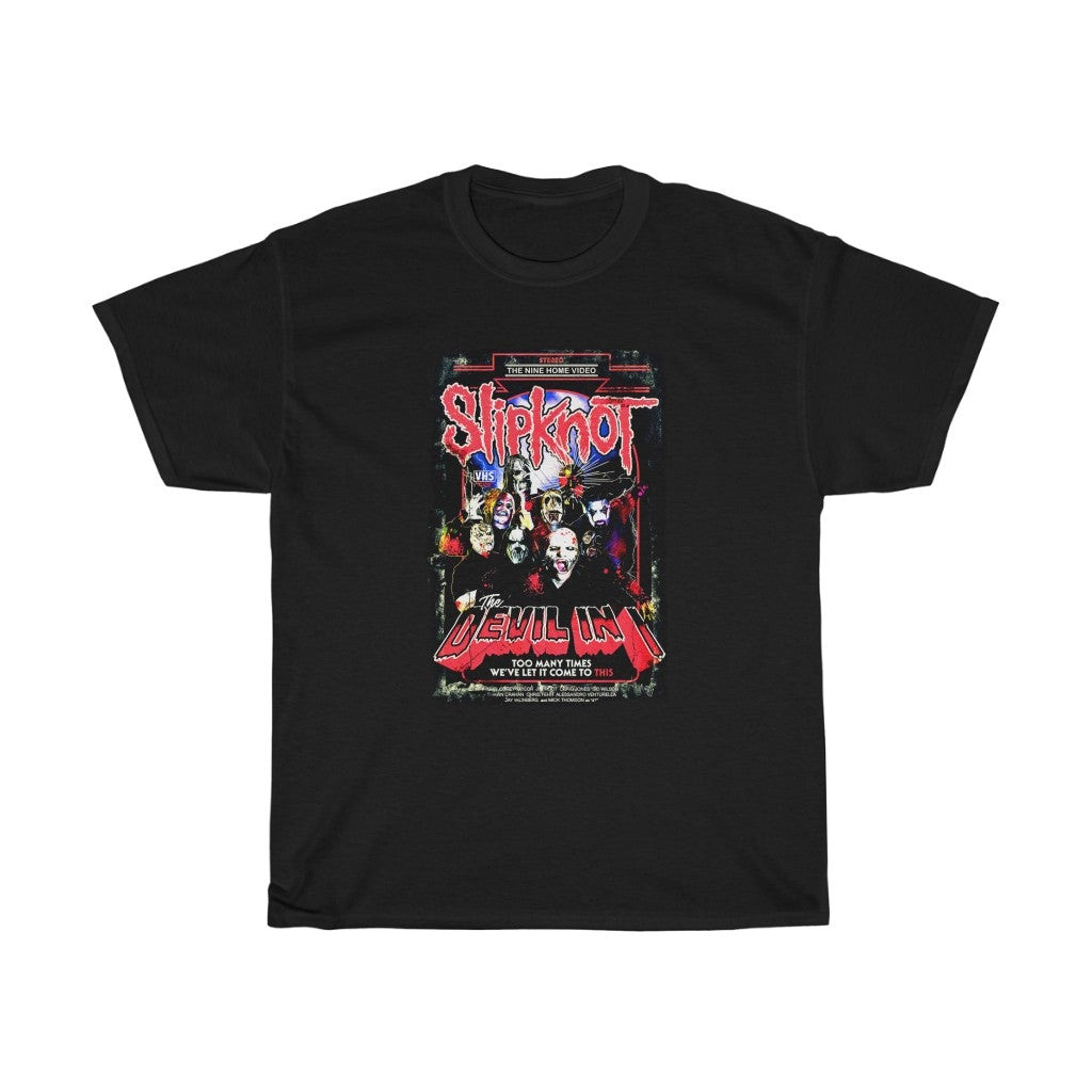 Devil Slipknot Unisex Heavy Cotton Tee 211001