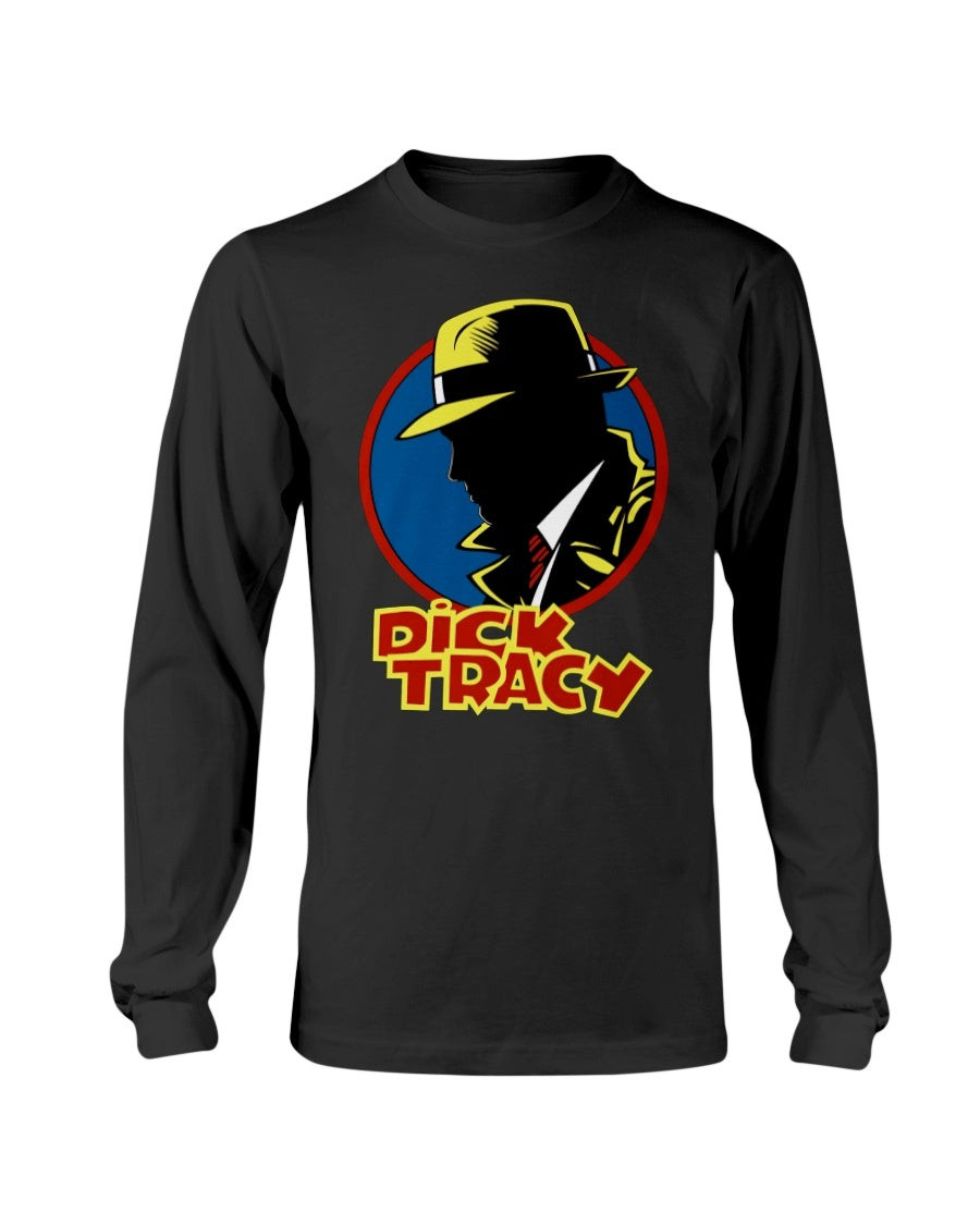 Dick Tracy Soundtrack Logo Long Sleeve T Shirt 211129