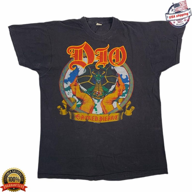 Dio Sacred Heart Shirt Rare Design Shirt