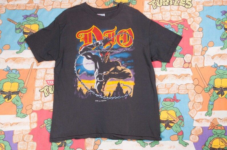 Dio World Tour 1984 Rock Rare Design Shirt