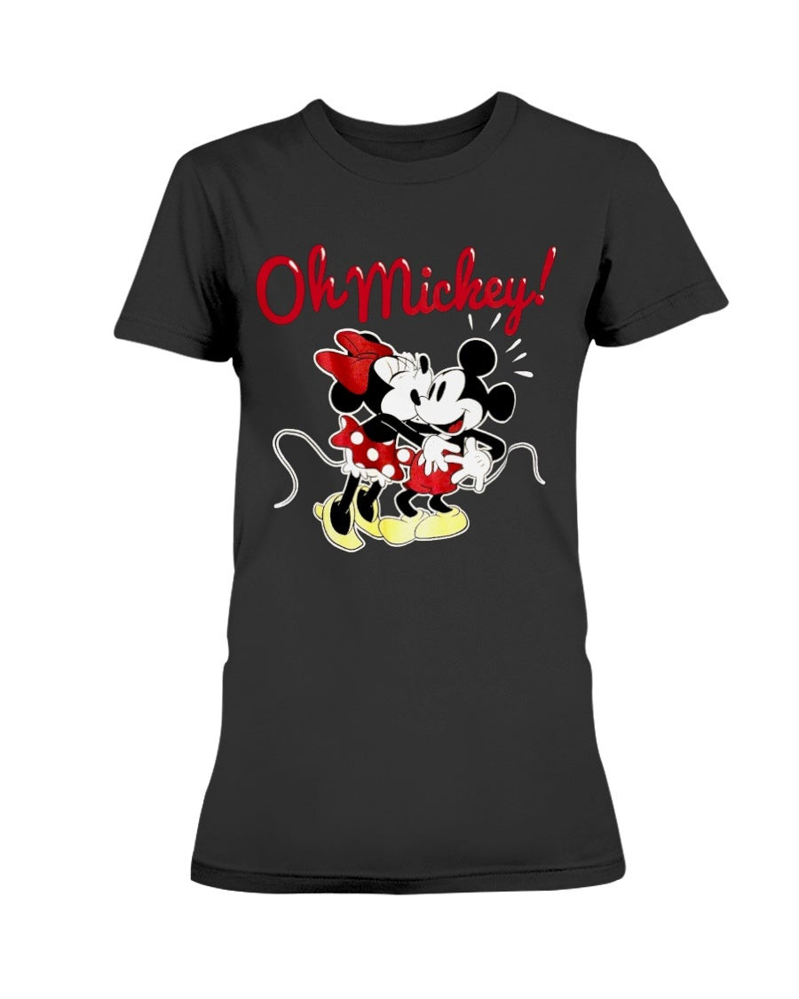 Disney Mickey Minnie Mouse Sleepwear Ladies T Shirt 080421