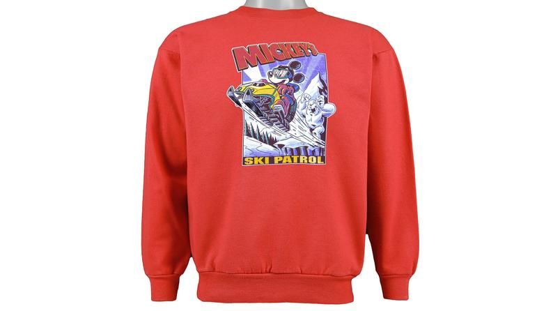 Disney Mickey's Ski Patrol 1990's Shirt