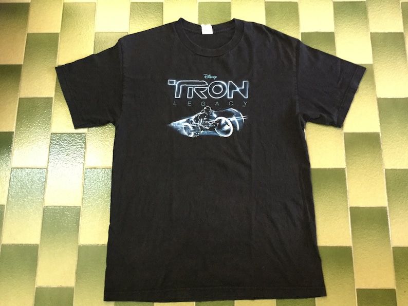 Disney Tron Legacy Movie Promo T Shirt Print