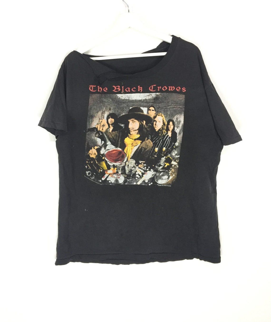 Distressed The black crowes vintage 1992 tour vintage shirt