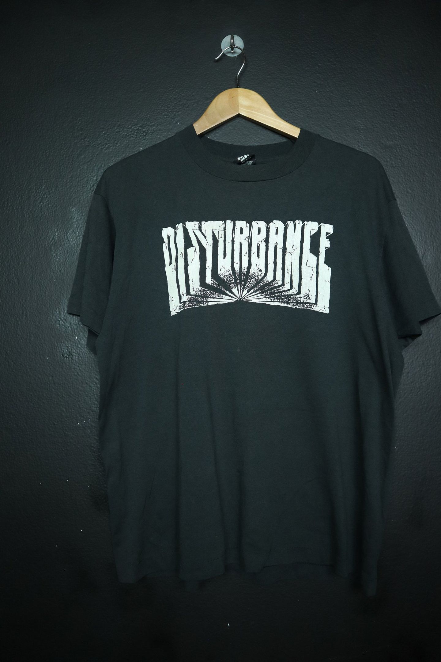Disturbance Get Disturbed 1980'S Vintage Tshirt
