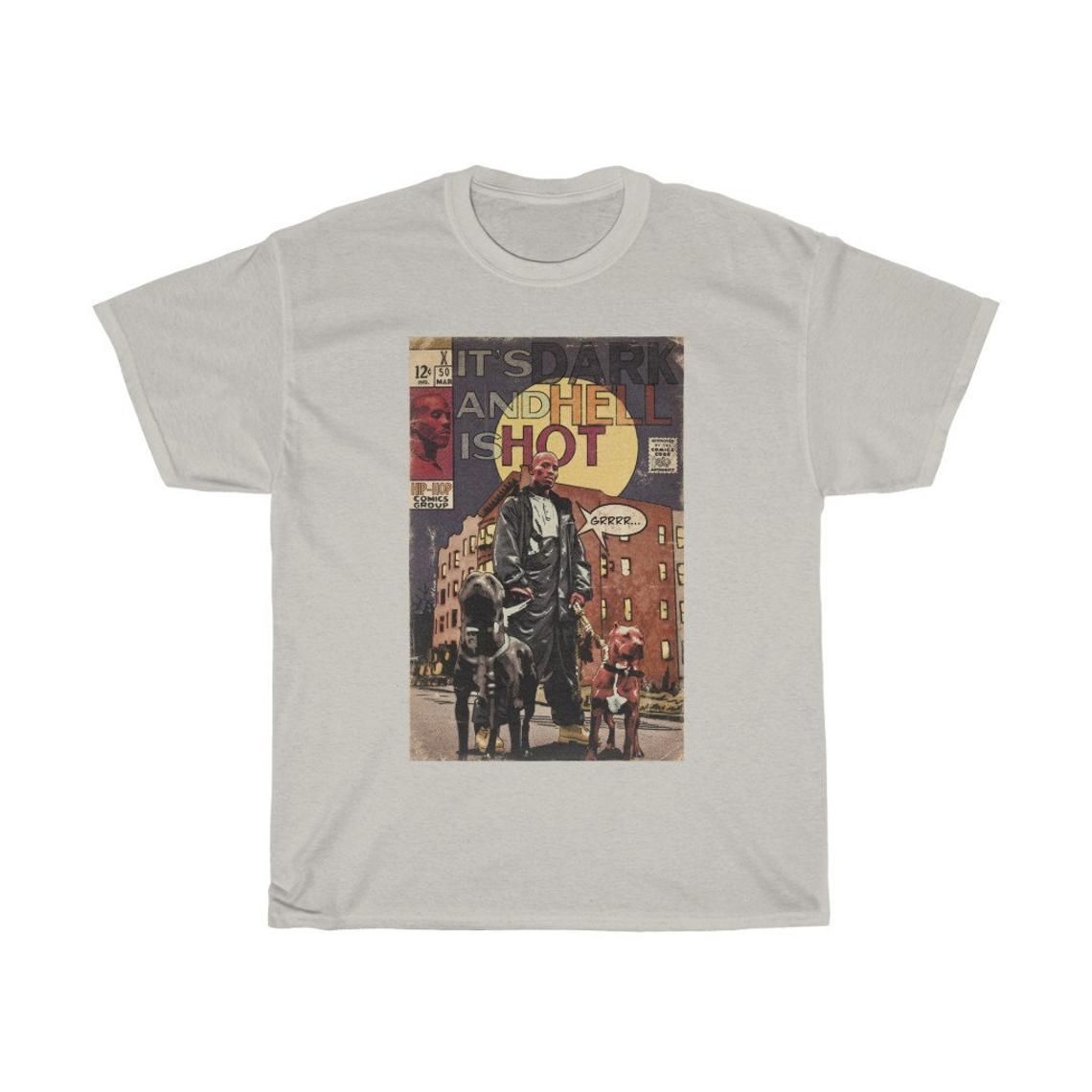 DMX Its Dark And Hell Is Hot Comic Book shirt