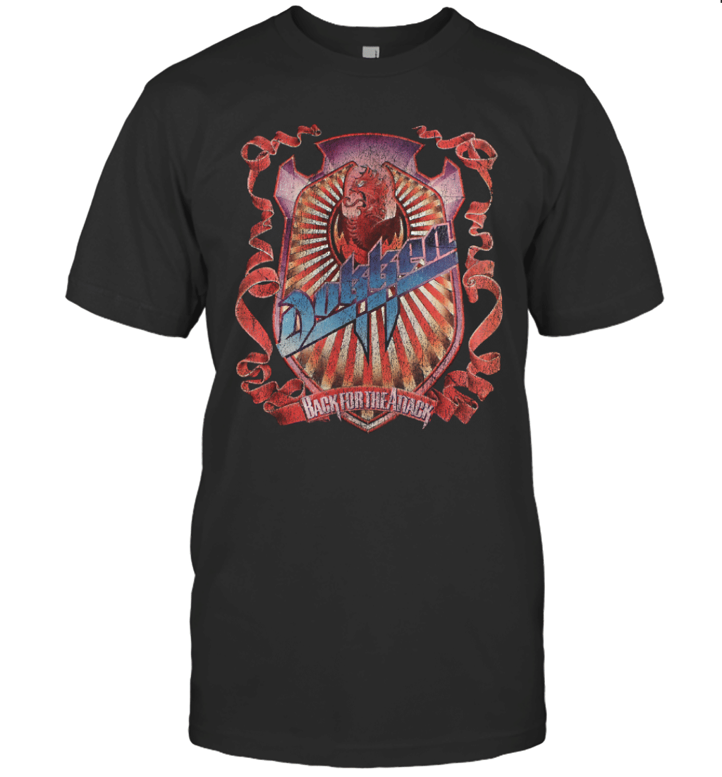 Dokken Back For The Attack Ted Jersey T Shirt T-Shirt