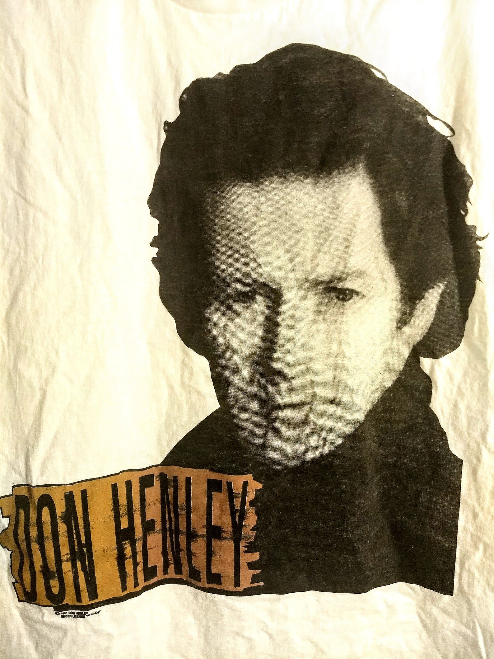 Don Henley Concert T Shirt Eagles! Vintage 91!Don Henleyend Of The Innocence World Tour 1991 Like New!Never Worn! T!