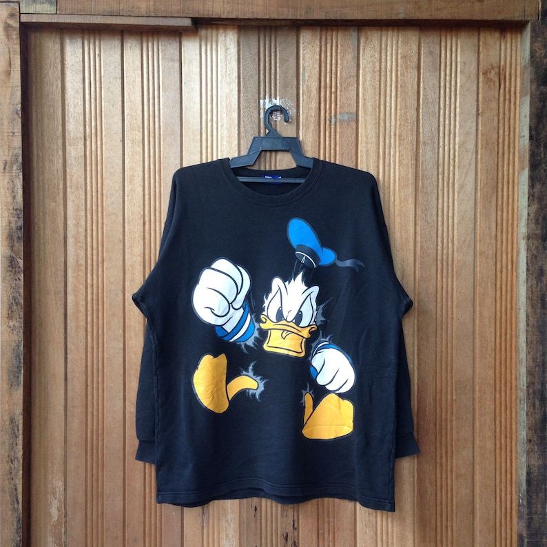 Donald Duck World Disney Cartoon Sweatshirt