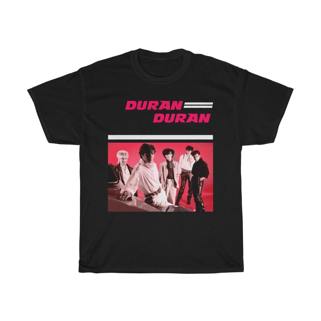 Duran Duran Pink Duran Unisex Heavy Cotton Tee 211118