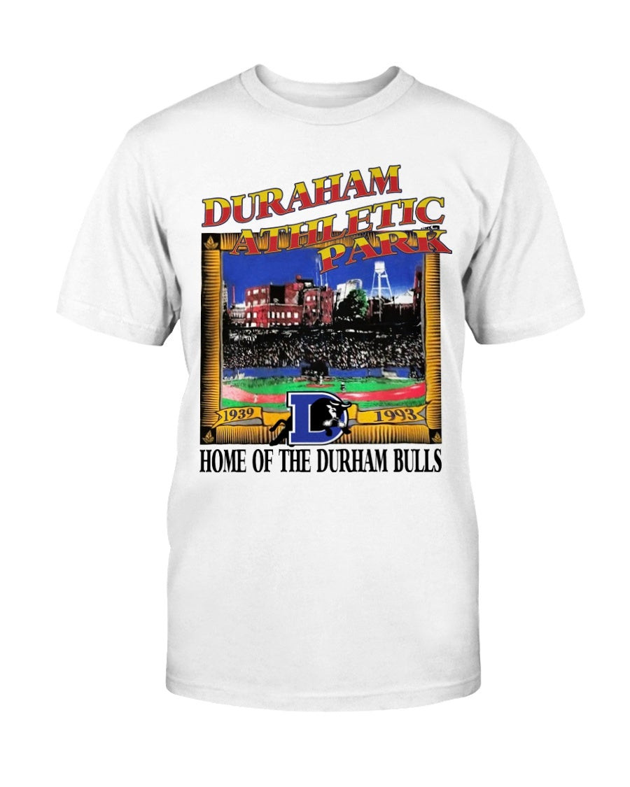 Durham Athletic Park Bull Durham North Carolina Nc Home Of The Bulls Baseball Team Duke Un T Shirt 080321
