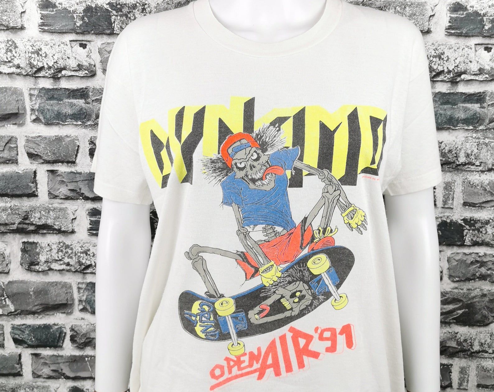 Dynamo 1991 Vintage T-Shirt The Open Air Festival Holland / Obituary / Morbid Angel / Metal Church / Sepultura / Sacred Reich