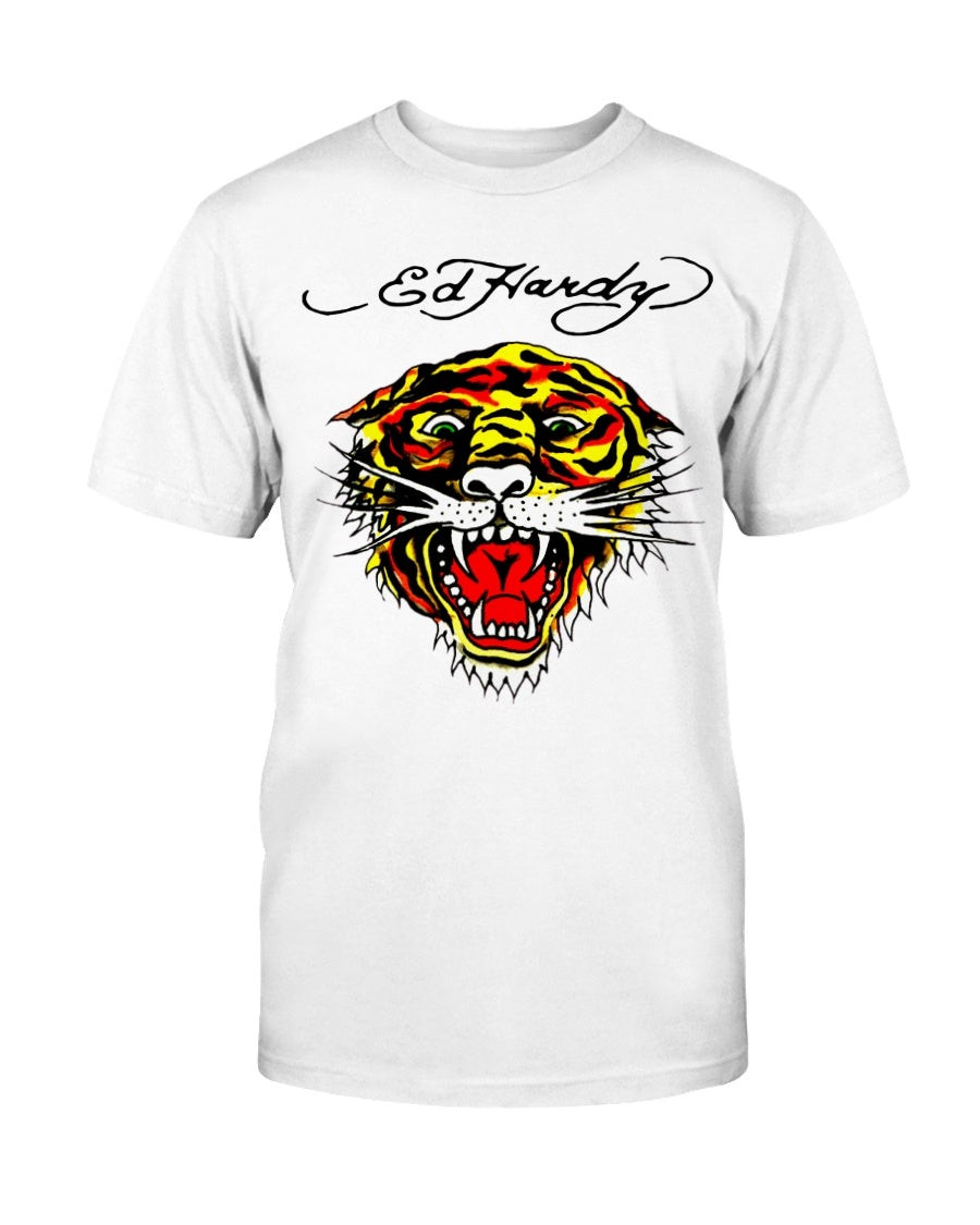 Ed Hardy By Christian Audigier Tiger T Shirt 210924