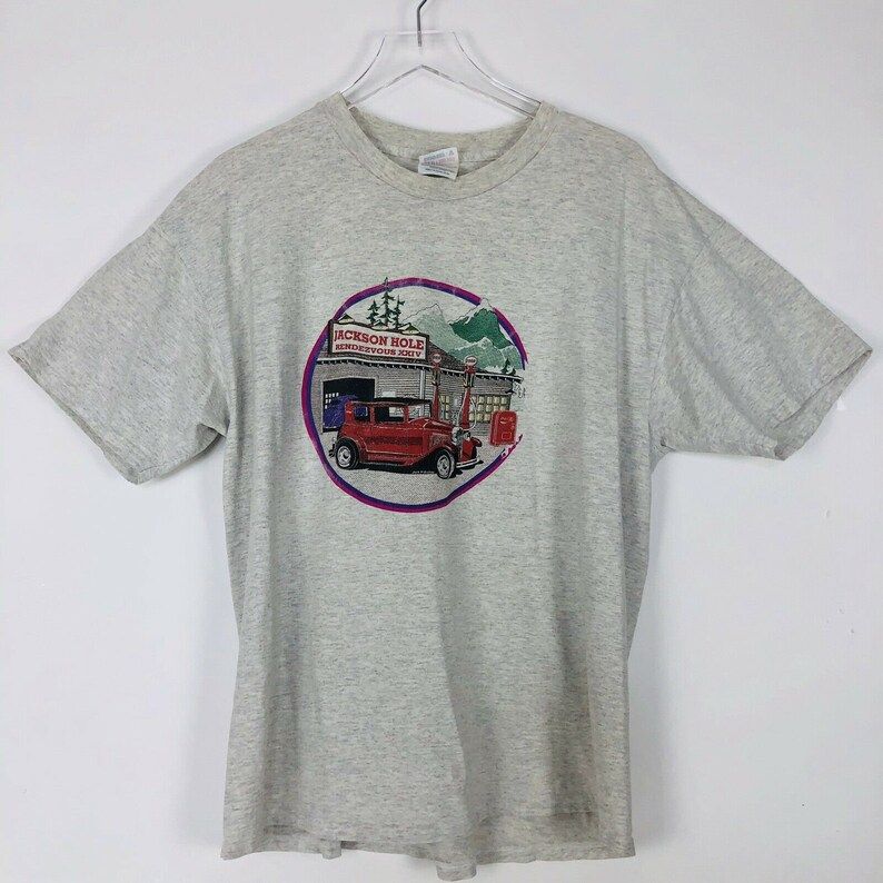 Eieio Jackson Hole Rendezvous Xxiv Jack H Bishop Vintage Coca Cola T Shirt